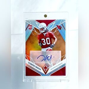 Arizona Cardinals Keaontay Ingram Rookie Card Autograph
